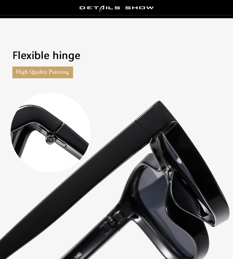 2025 UV-resistant sunglasses: Trendy, simple and avant-garde fashionable glasses pic 6