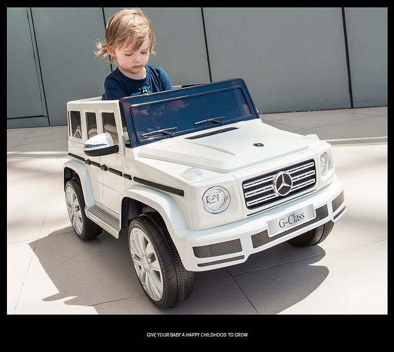 奔驰大g儿童电动车四轮汽车带遥控越野宝宝玩具车可坐人小孩新款详情14