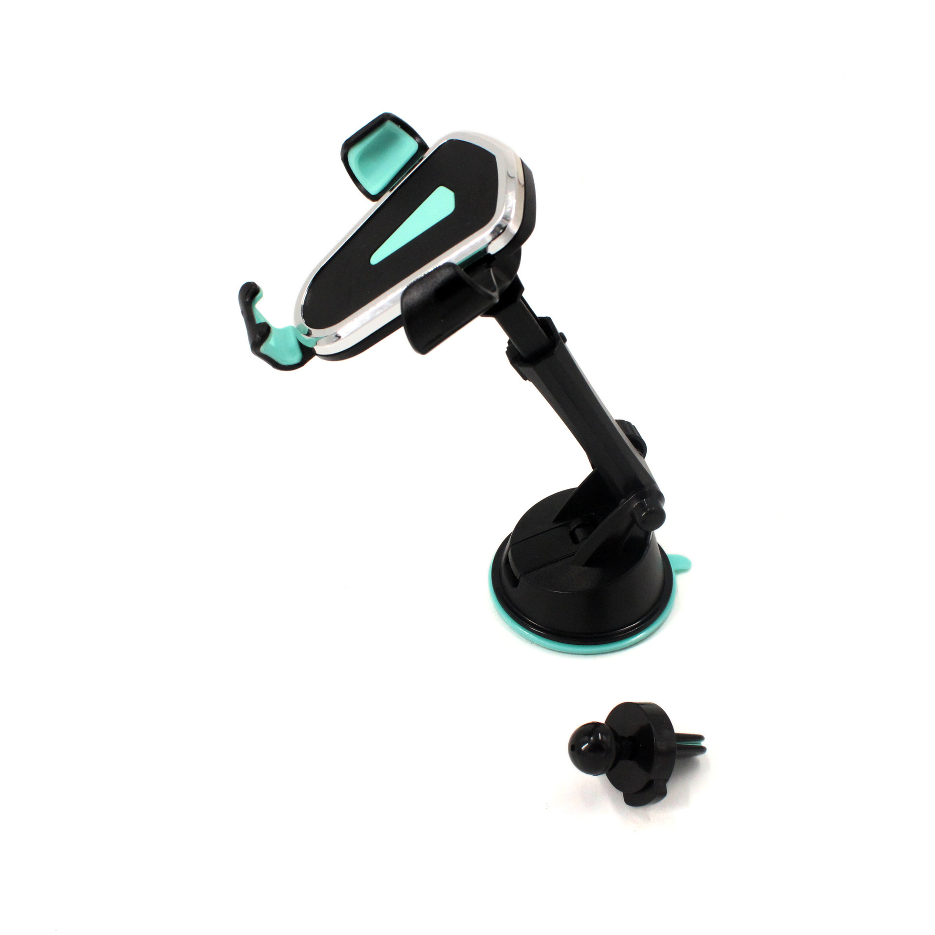 6907 Dashboard air outlet dual-purpose mobile phone stand, mobile phone gravity stand, car telescopic stand pic 5