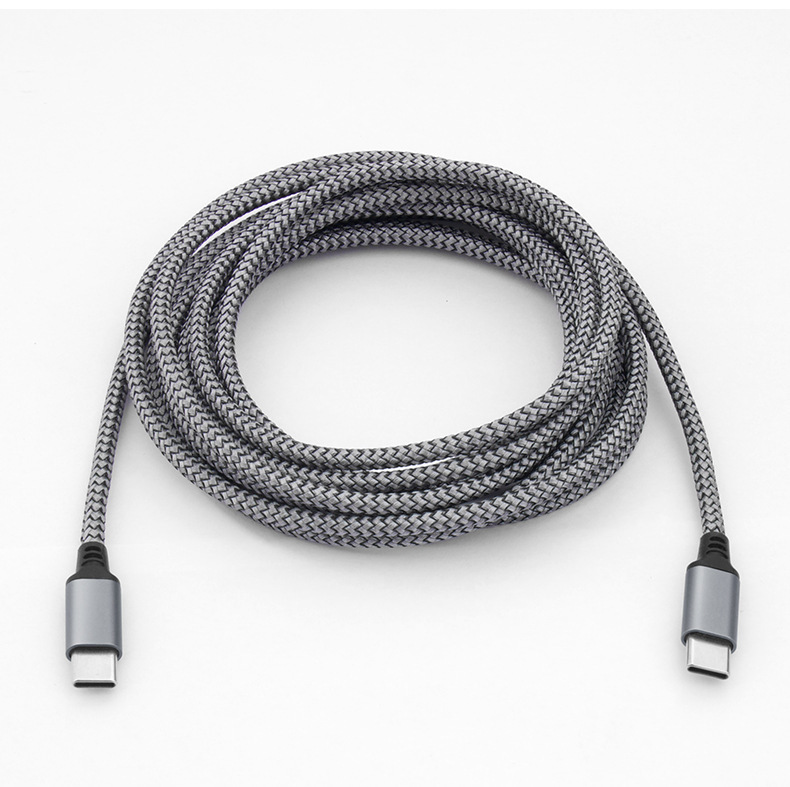 双Typec头PD数据线传输公对公适用华为小米三星笔记本充电加长线详情16