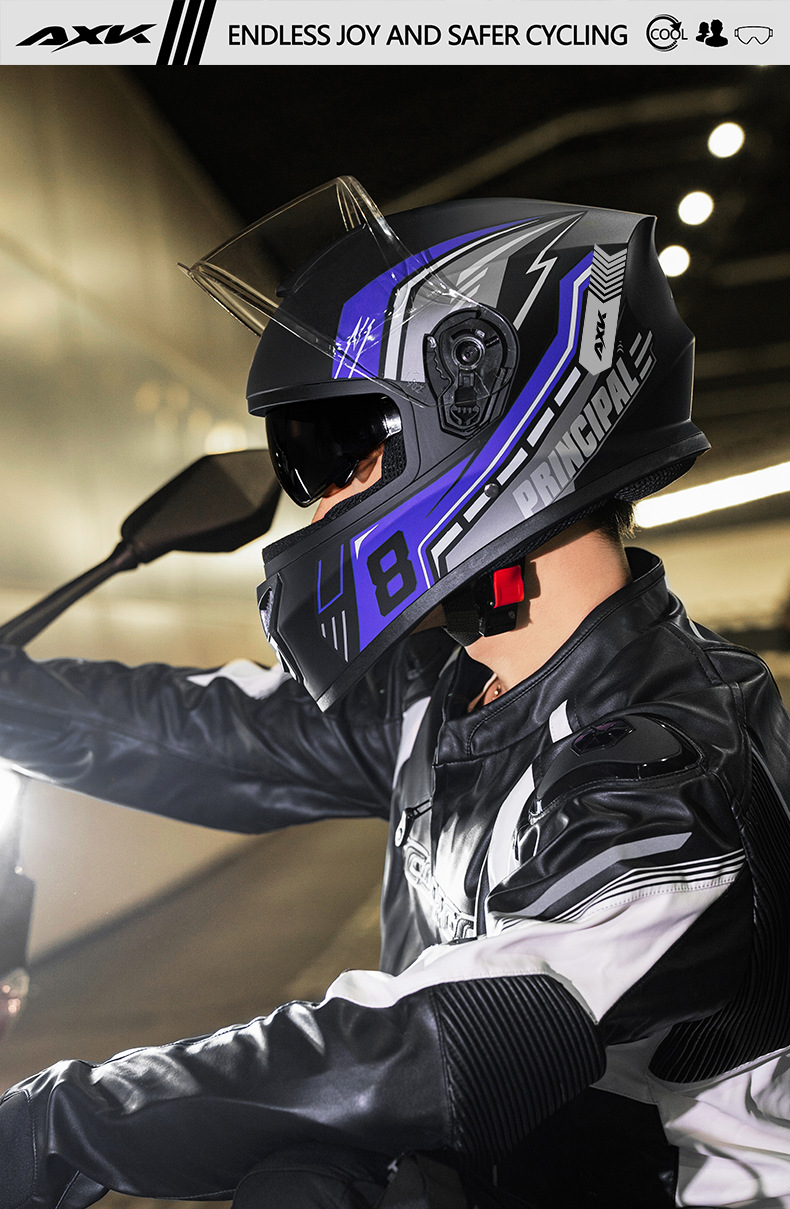 3C/DOT认证摩托车头盔女保暖防雾四季通用电动车全盔男冬季安全帽详情14