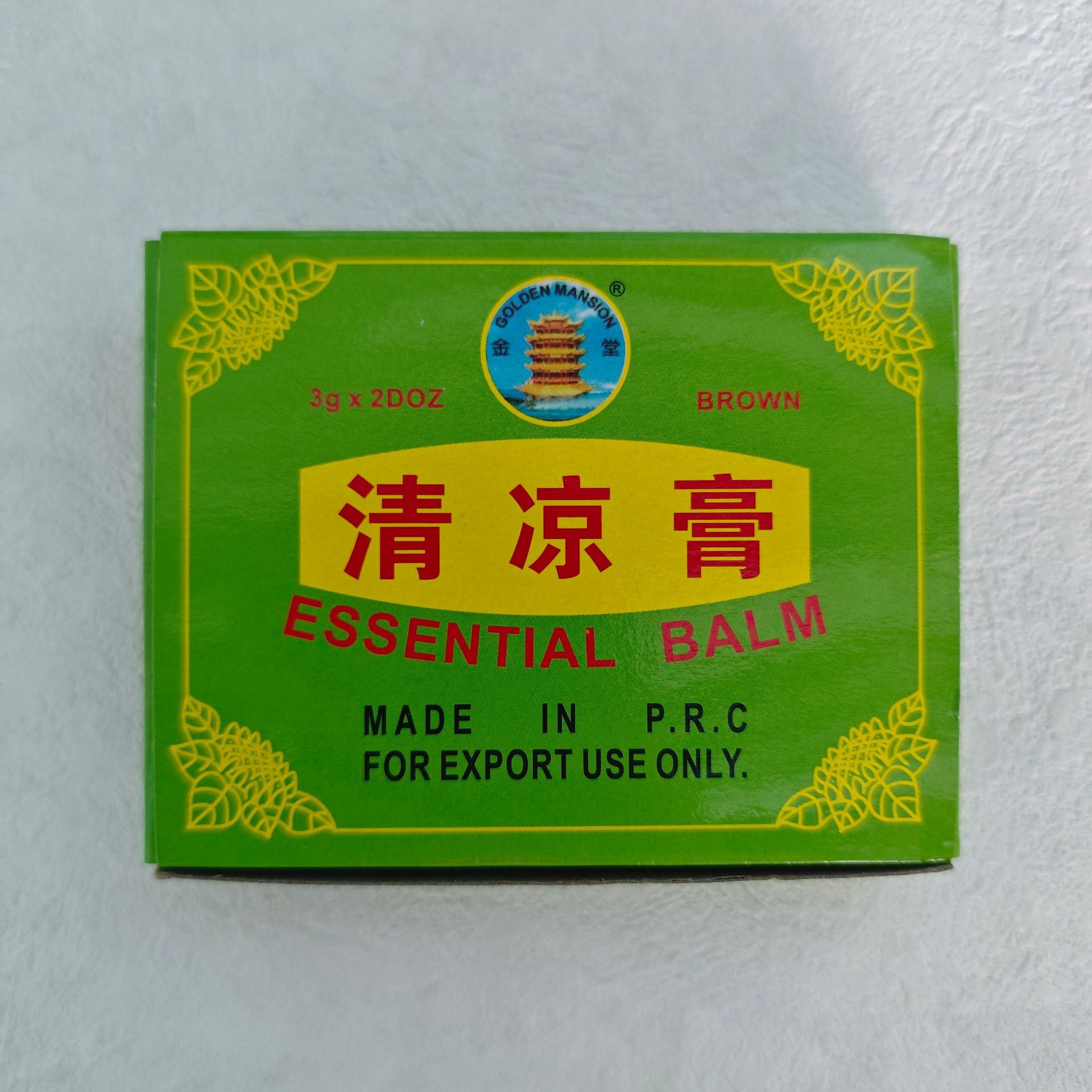 厂家批发金塔清凉膏3g清凉油风油精提神醒脑万金油详情3
