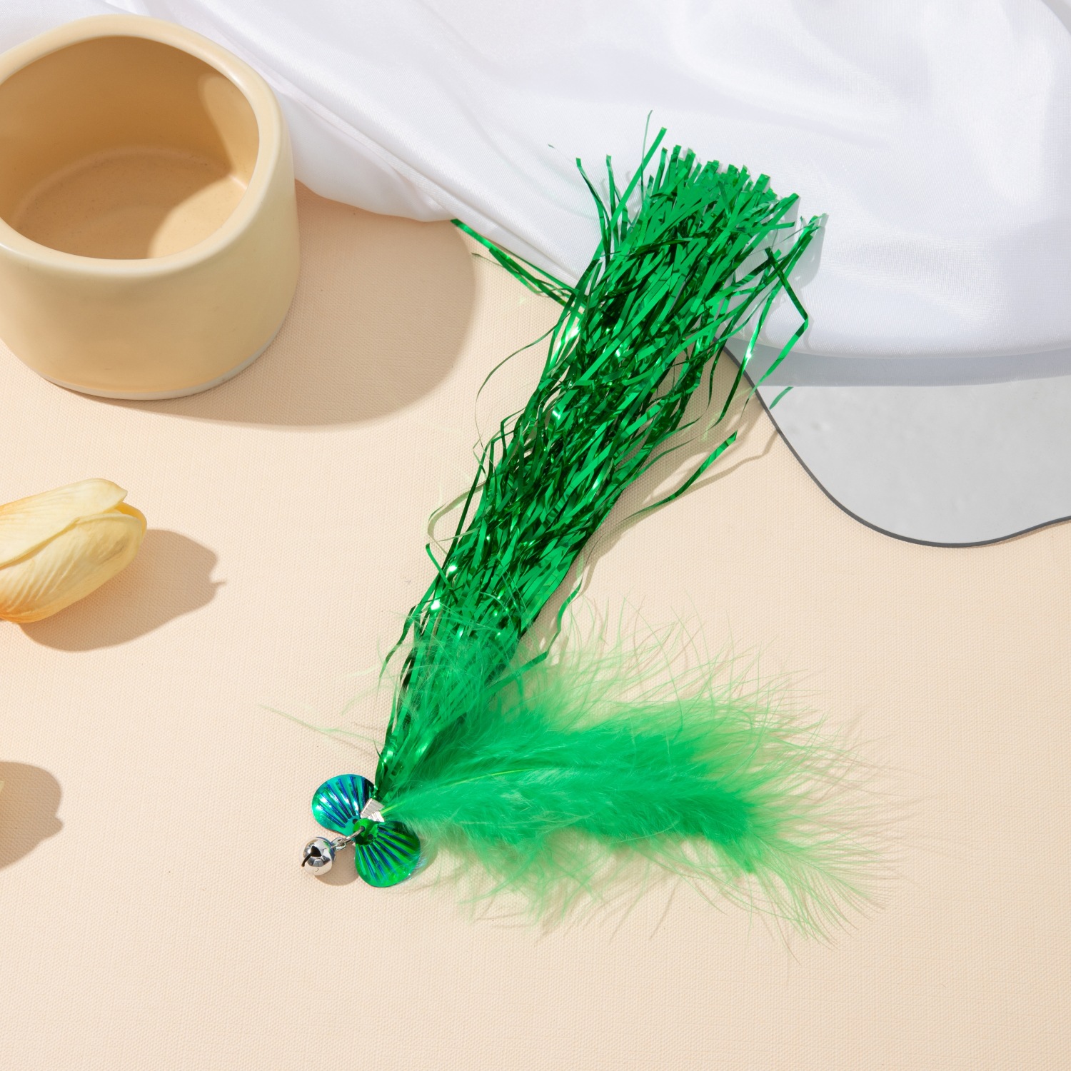 汇总27款逗猫棒替换头带铃铛耐玩不易破猫咪自嗨解闷玩具工厂直供详情30