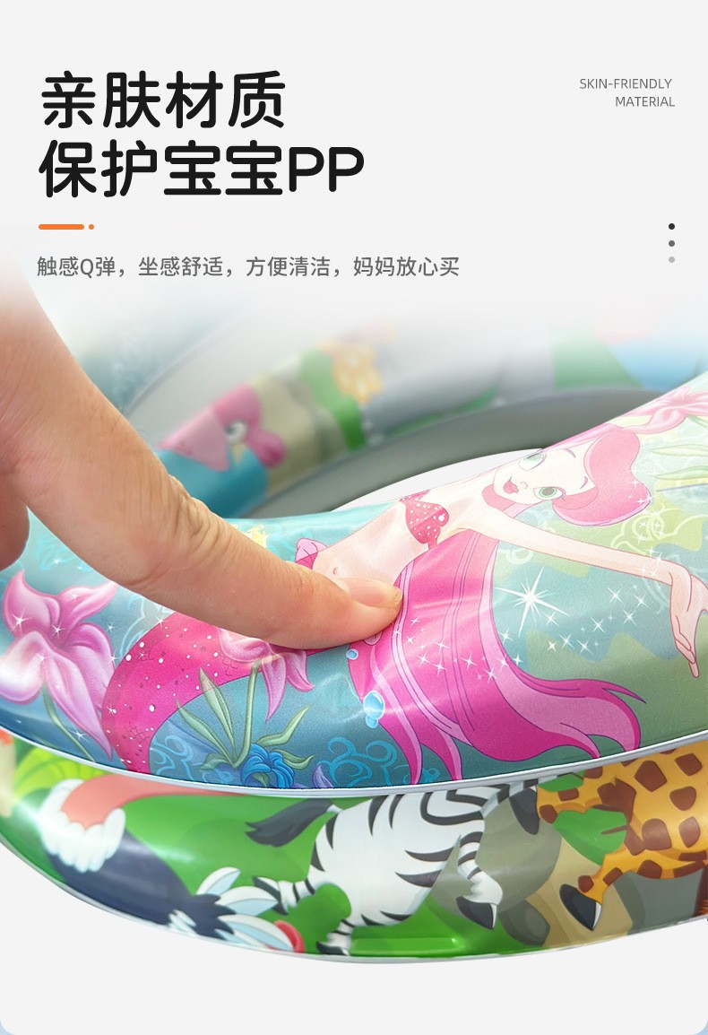工厂直销外贸热销 无柄座便器 PP+海绵+PVC 儿童软垫马桶坐便器详情12