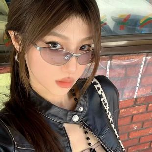 经典高级感小框太阳镜男士防紫外线炫彩墨镜女士大脸显瘦太阳眼镜详情2