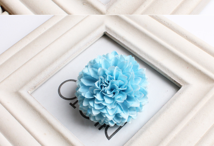 仿真千层菊花头圆菊球菊仿真花DIY服装胸花头饰配件假花批发详情10