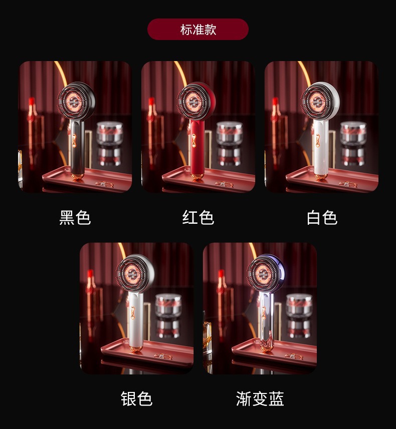 Red light electric massage comb, kneading, activating and promoting hair growth massage device, scalp medicine applicator, hair health care, fluid guiding and hair growth instrument pic 22