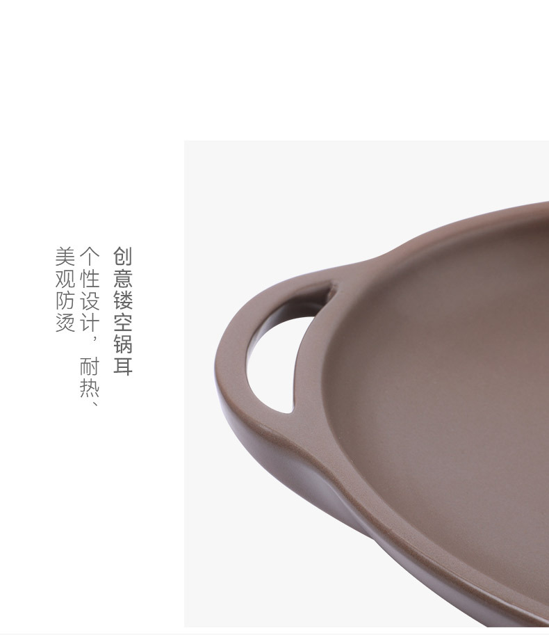 Tao Bao Wang French Fuxing Dry Pot Ceramic Open Flame Restaurant Special thickened pot, alcohol dry pot, pot ware, clay pot pic 10