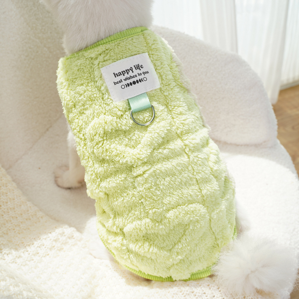 Ropa para perros invierno teddy by bears pomerania small dog mascotas otoño invierno plus peluche tracción peluche suministros para gatos pic 12