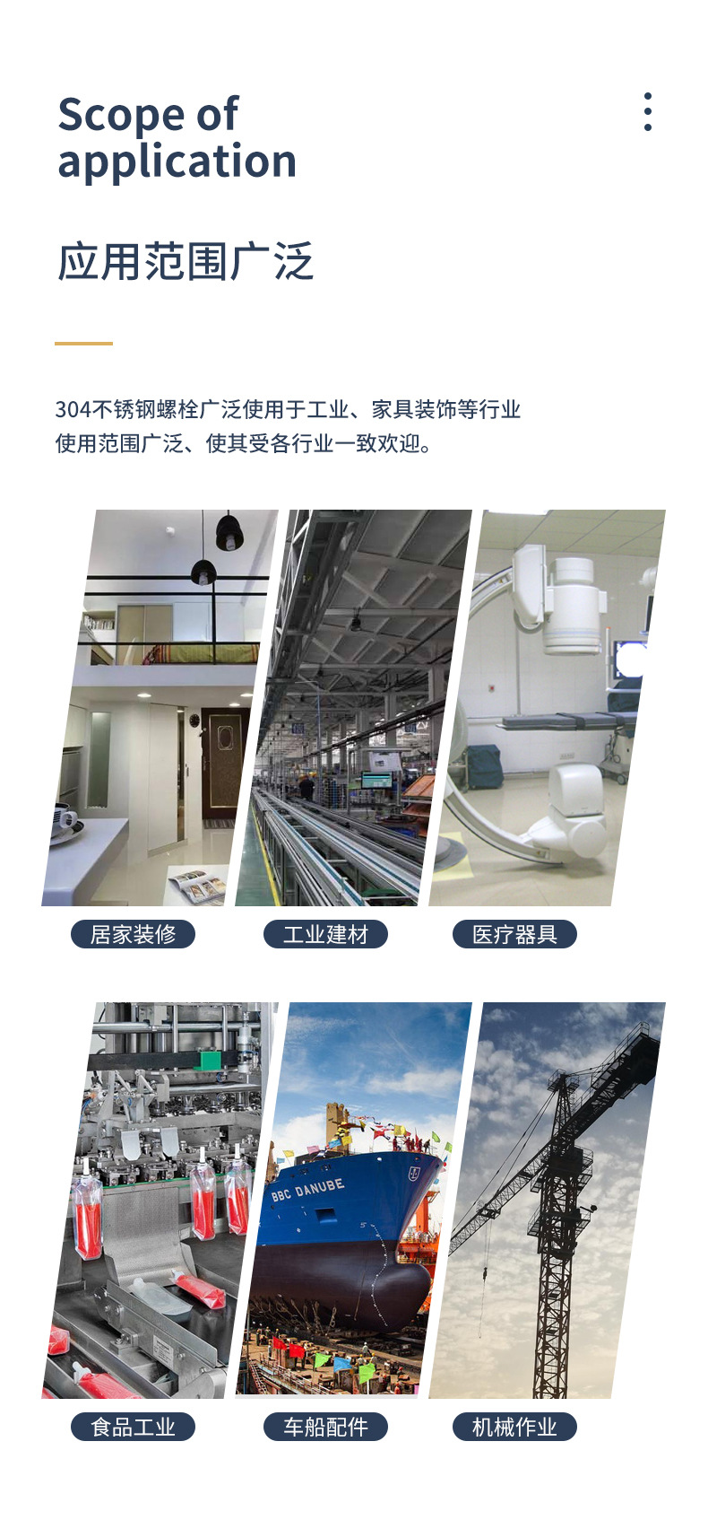 螺丝螺栓法兰螺母防松螺母地角螺栓紧固件多规格工业五金配件详情6