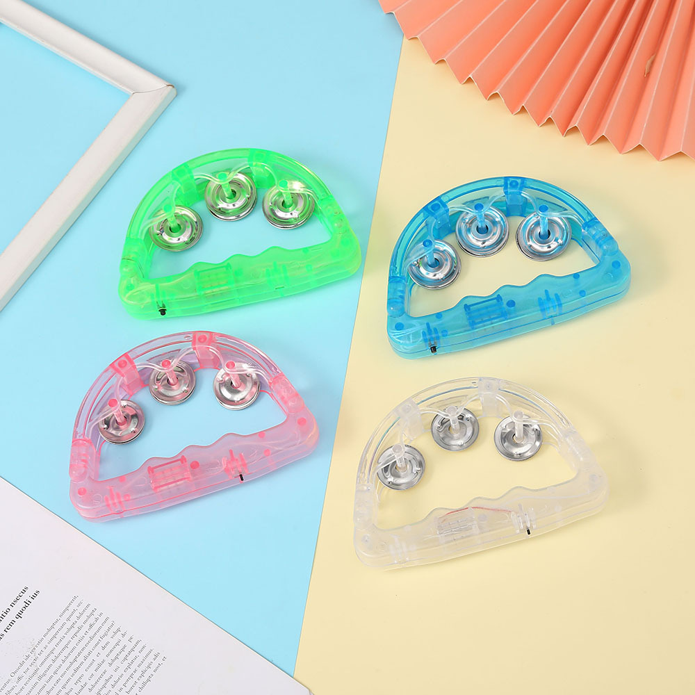 LED seven-color flashing rattle, KTV atmosphere prop, handbell, bar, dance party, play prop, street stall supply, illuminated rattle pic 13