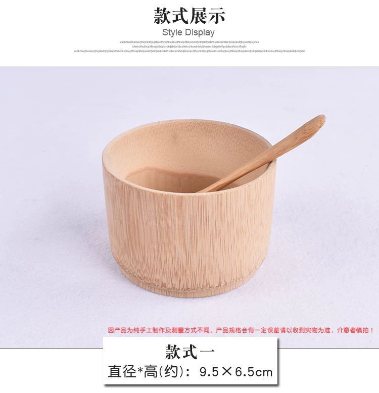 环保竹碗竹木碗日式竹碗宝宝家用饭碗复古餐具无漆小饭碗儿童饭碗详情4
