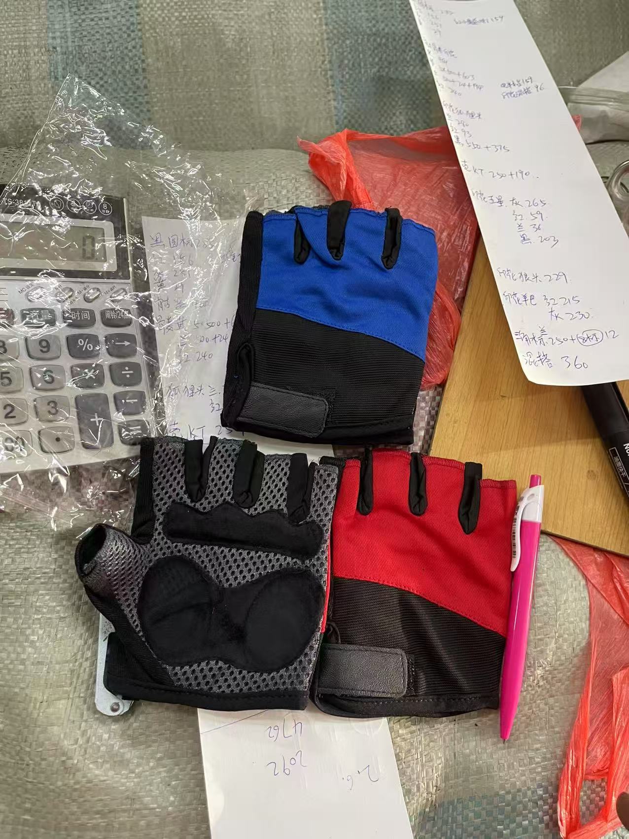 Sports outdoor gloves for men and women, anti-slip and protective training, weightlifting, yoga, fitness, cycling, mountain climbing, driving, half-finger gloves pic 15