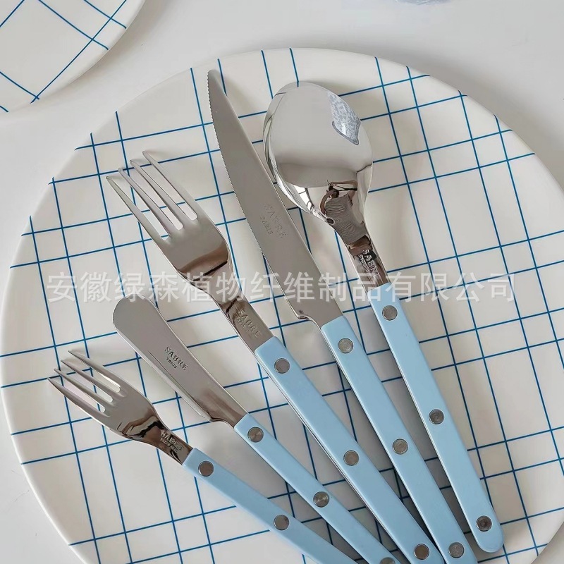 现货XeniaTaler加拿大竹纤维盘子餐具耐摔水果早餐盘面包甜品盘详情15