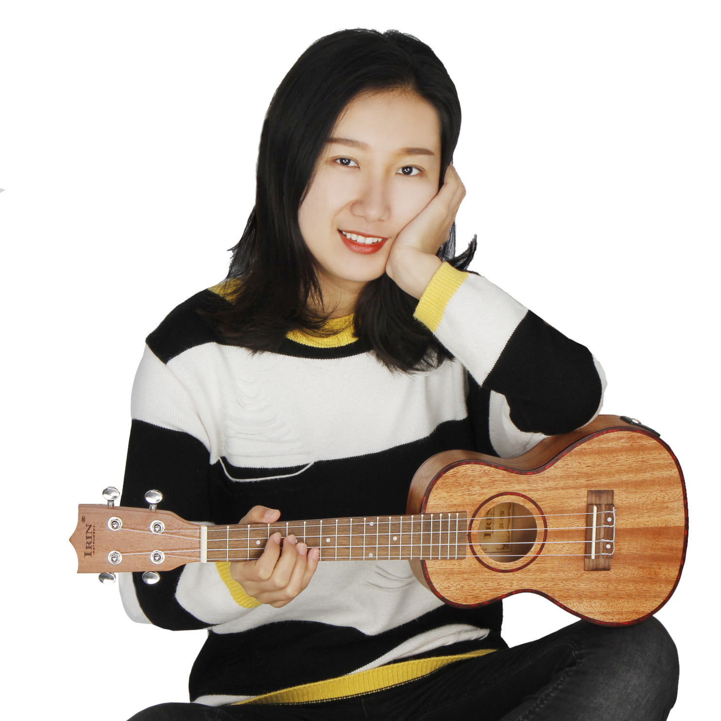 Ukulele case, strings, tuner, strap, cleaning cloth, tuner, guitar stand, door handle, gloves, AV32 Saxophone storage, multi-functional set pic 5