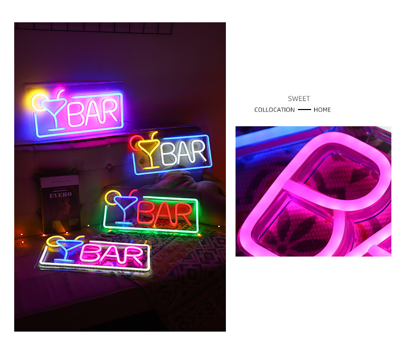 亚马逊跨境香烟创意LED霓虹灯广告牌柔性灯店铺装饰发光氛围灯详情9