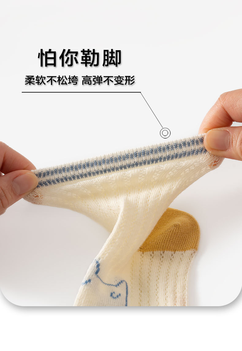 25新款夏季a类儿童春夏薄款男童女童洋气袜子婴儿新生儿宝宝童袜详情5