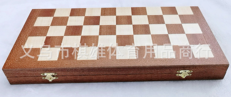 Wooden 64-square and 100-square international Draughts, beech jumping pieces, redwood chessboard, 2 extra spare pieces, beech pieces pic 14