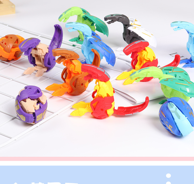 猛兽爆蛋变形恐龙蛋机械龙蛋可以变蛋和机械恐龙猛兽蛋神小学礼品详情12