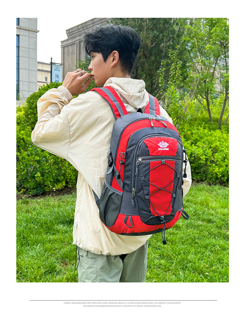 Yitu Outdoor Hiking Bag: Large-capacity, lightweight hiking fitness travel bag, hiking hiking bag, cross-border long-distance travel backpack with reduced load pic 21