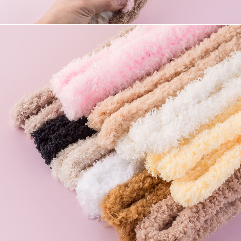 Factory direct sales of 15mm coral fleece twist rods, wholesale of denser wool strips, super-thick wool roots, and diy handmade puppies pic 3