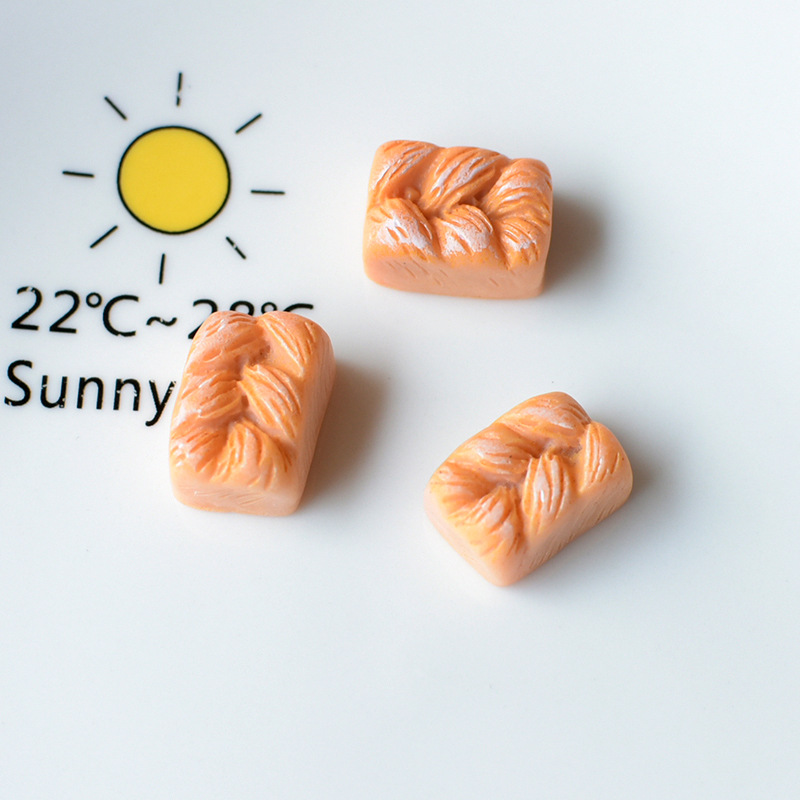 Wholesale of simulated corn bread, cookies, popsicles, resin accessories, crocs, food toys, diy materials, pj1137 pic 17