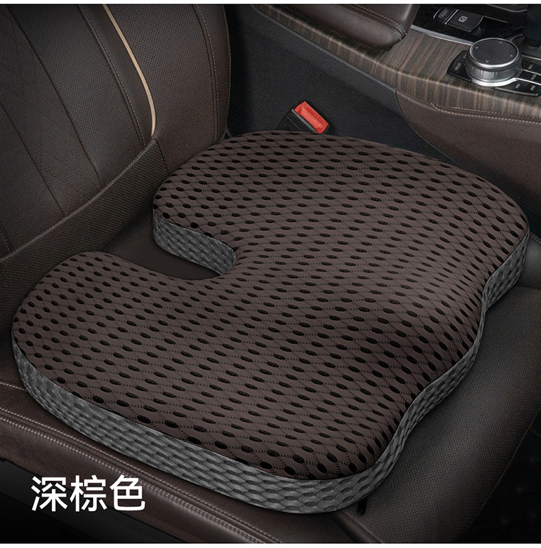 跨境汽车u型垫坐垫记忆棉办公室久坐屁股垫四季坐垫透气夏季垫                               详情14