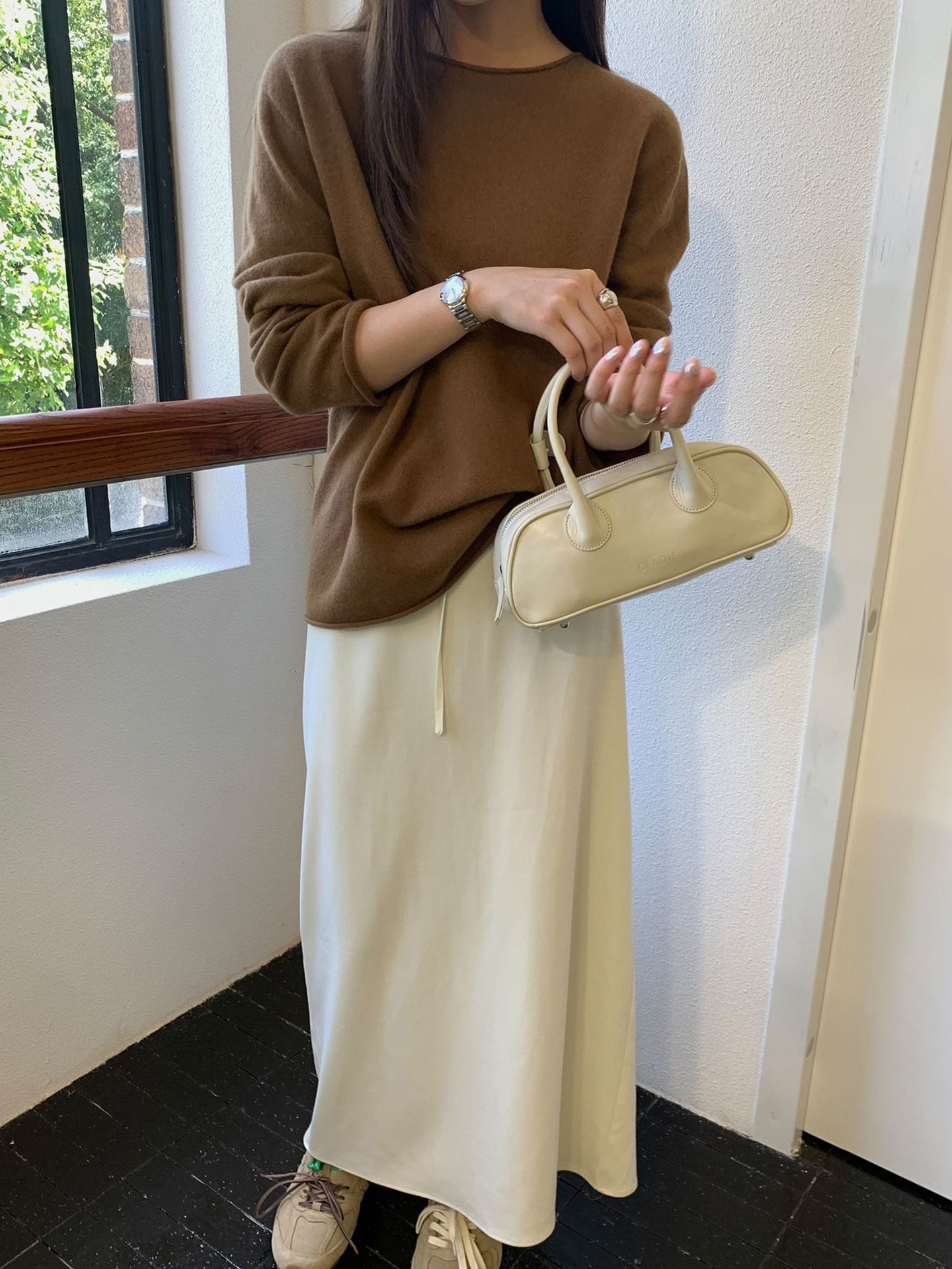 Korean-style seamless one-piece process round-neck pullover cotton and wool sweater, basic base layer for women a1183 in autumn and winter pic 71