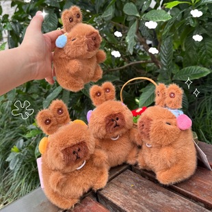 新款超可爱搪胶水果崽崽萌宠毛绒玩偶公仔挂件包包钥匙扣挂饰批发详情30