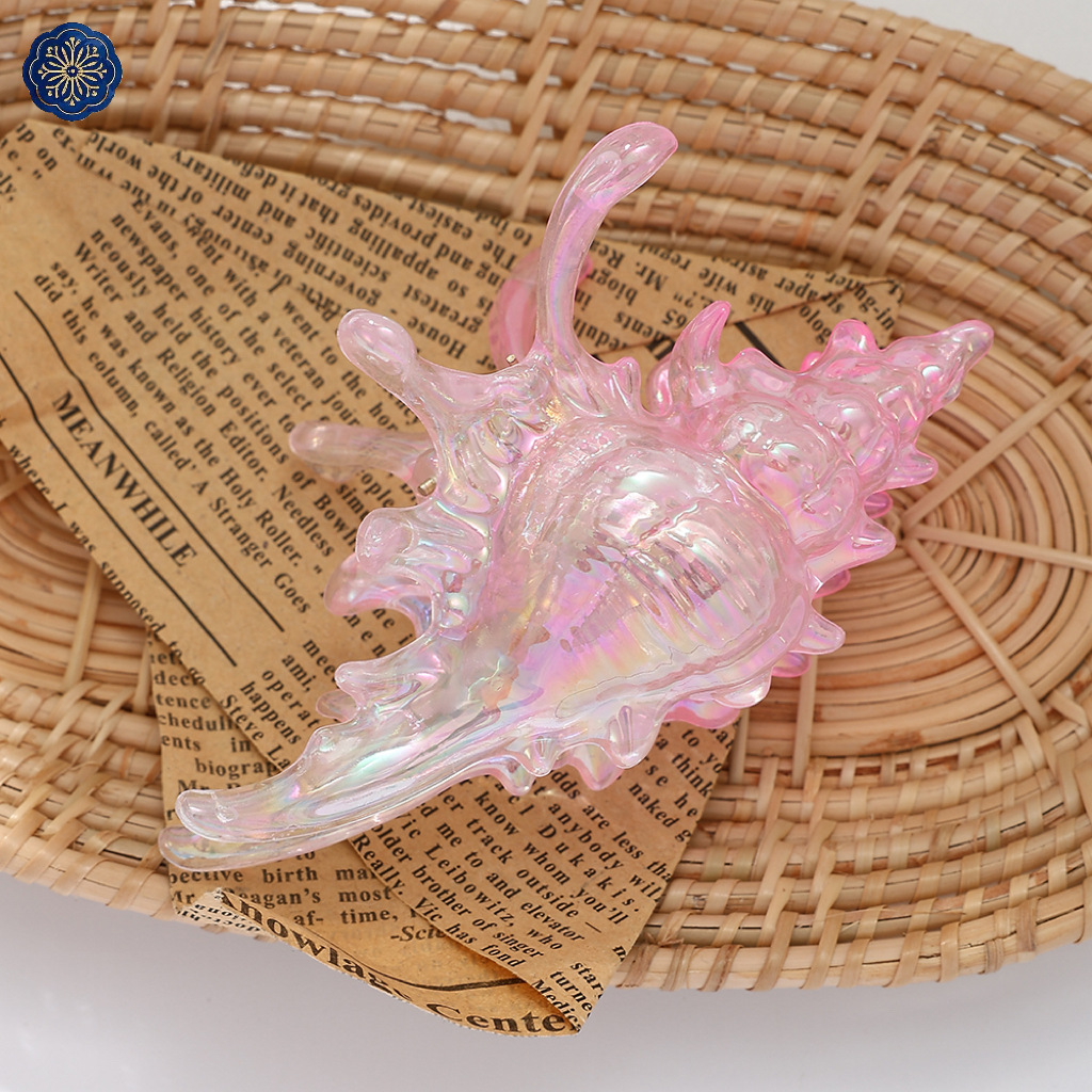 海的2025新款高级感炫彩海螺抓夹女后脑鲨鱼夹发卡发饰发夹头饰详情6