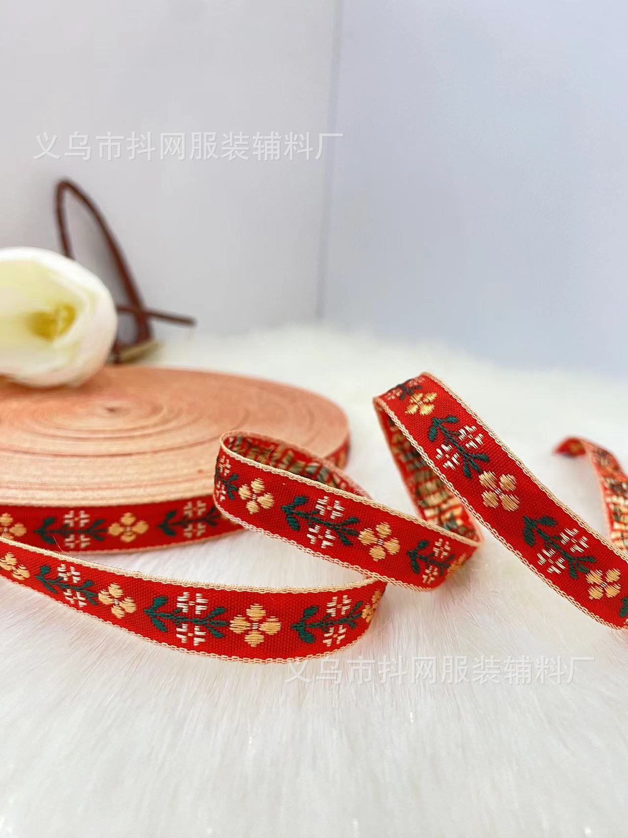 1.2cm-1.3cm ретро-классическая национальная классическая атласная атласная одежда, китайский аксессуар танг, банты ручной работы pic 9