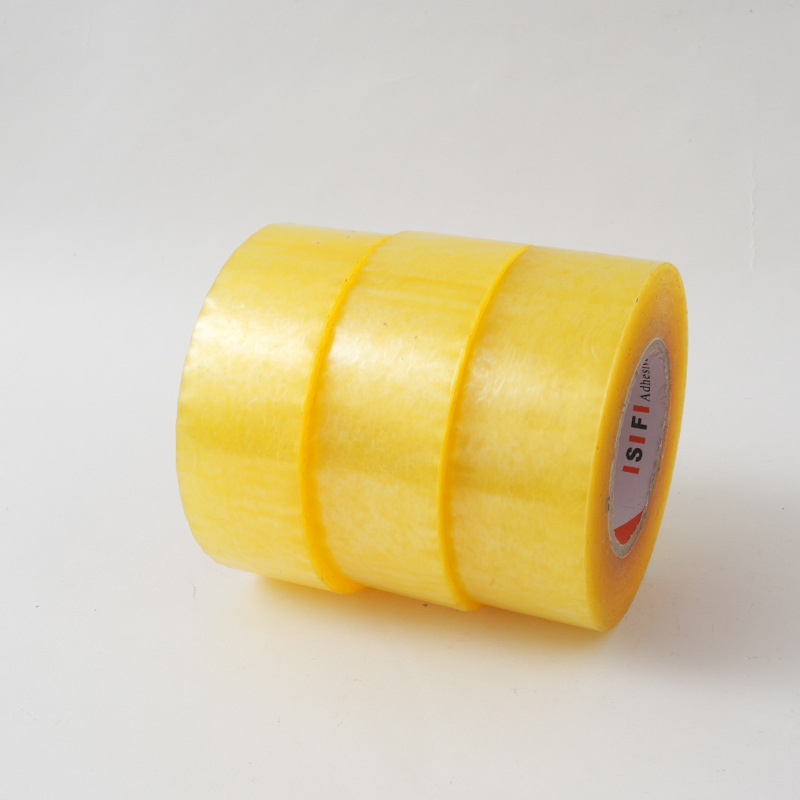 透明胶带6厘米封箱快递打包米黄加厚大卷高粘度胶子电商发货4.5cm详情16