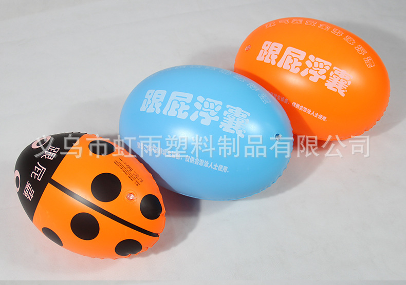 Wholesale thickened extra-large heel float bag inflatable outdoor swimming ball double airbag back float anti-drowning float shadow pic 25