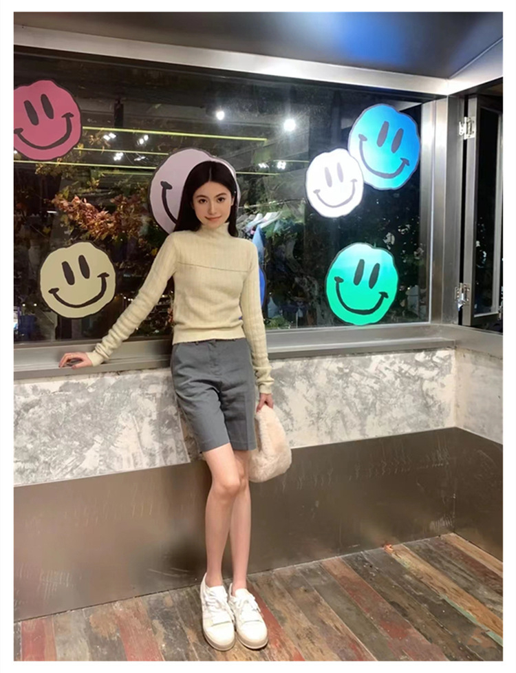 高版本F家match麂皮板鞋女平底系带拼接真皮小白鞋男女同款德训鞋详情6