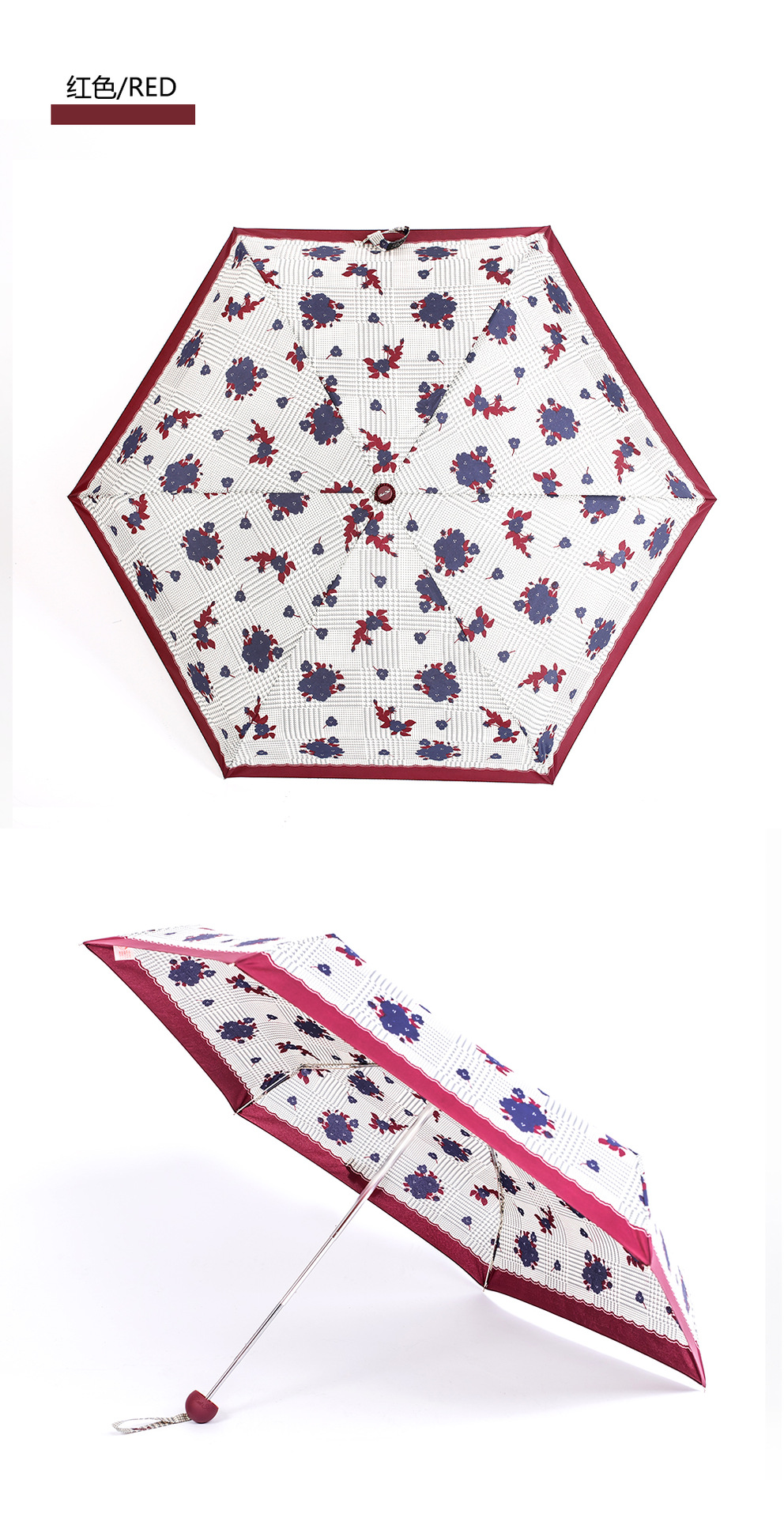 Wholesale and printing of RST Japanese sunshade umbrellas, mini 50% discount portable pocket dual-purpose umbrellas for women pic 14