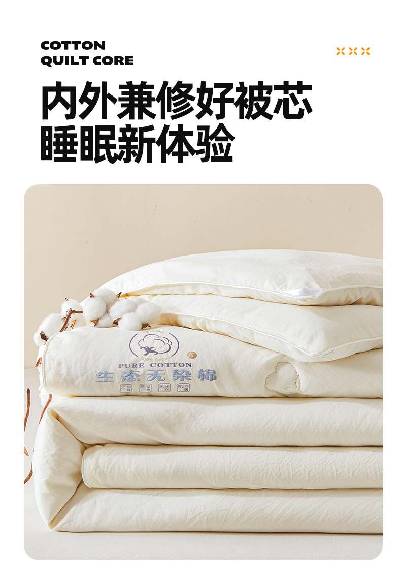 冬被新疆纯棉花被子被芯秋冬天棉被棉絮冬季加厚保暖单人春秋被褥详情2