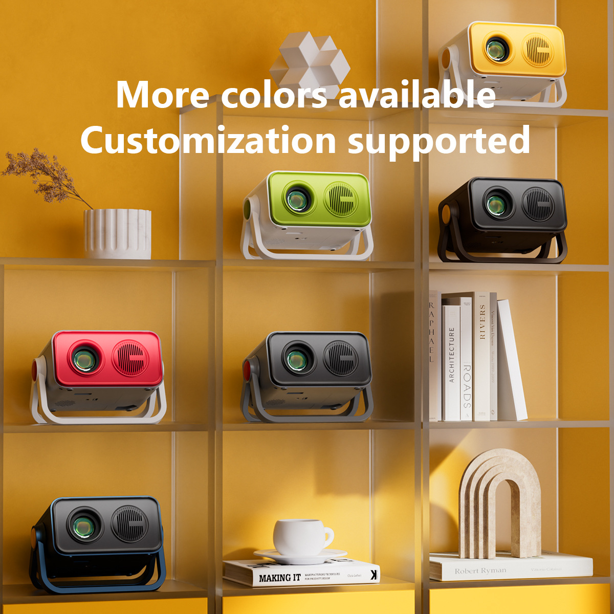 新升级跨境V19投影仪安卓系统高清智能投影机wifi家庭影院投影仪详情14