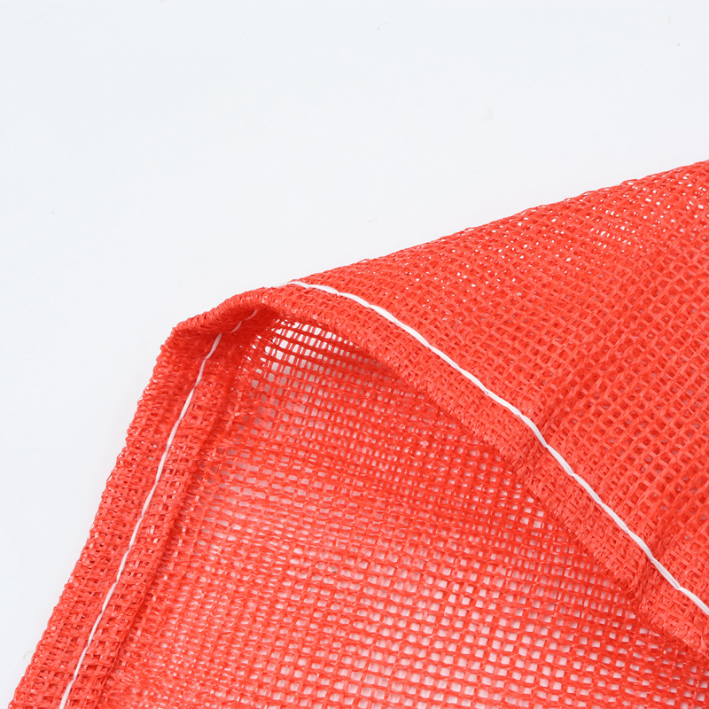 Customized PP plastic plain woven trademark net, eye bags, onion woven bags, vegetable and fruit net bags for foreign trade export pic 6