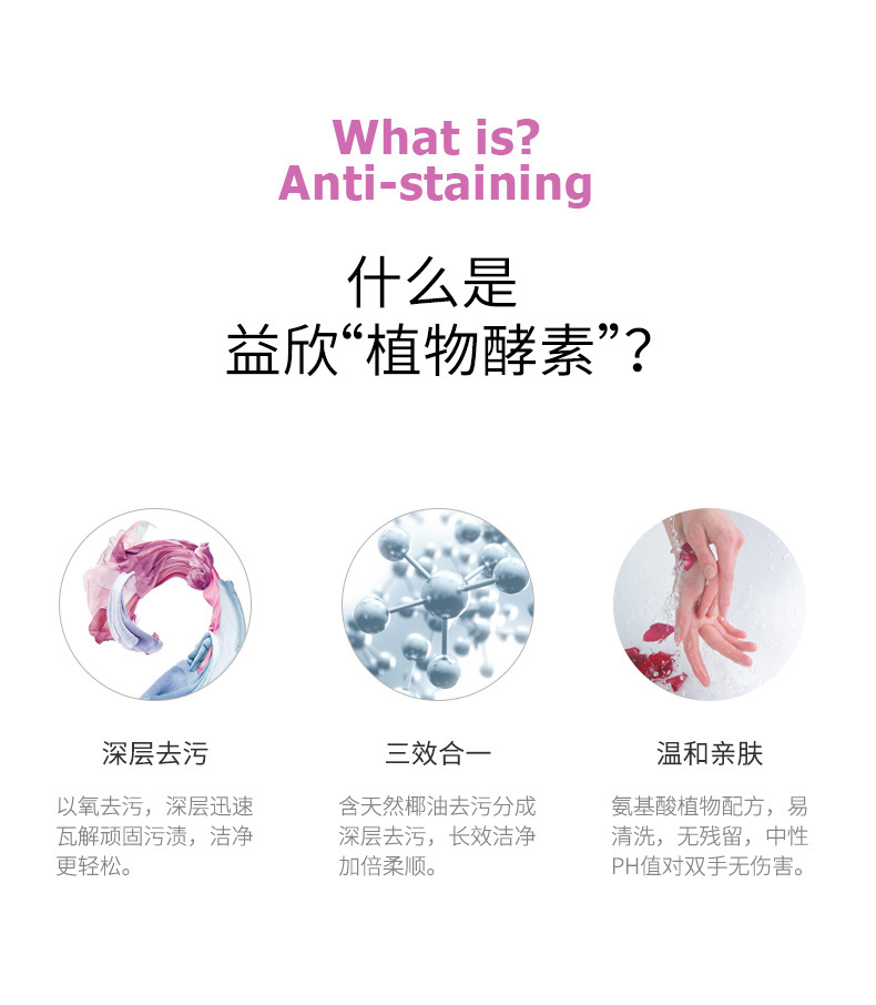 薰衣草香氛多效洗衣液4斤家用整箱批发正品大桶详情2