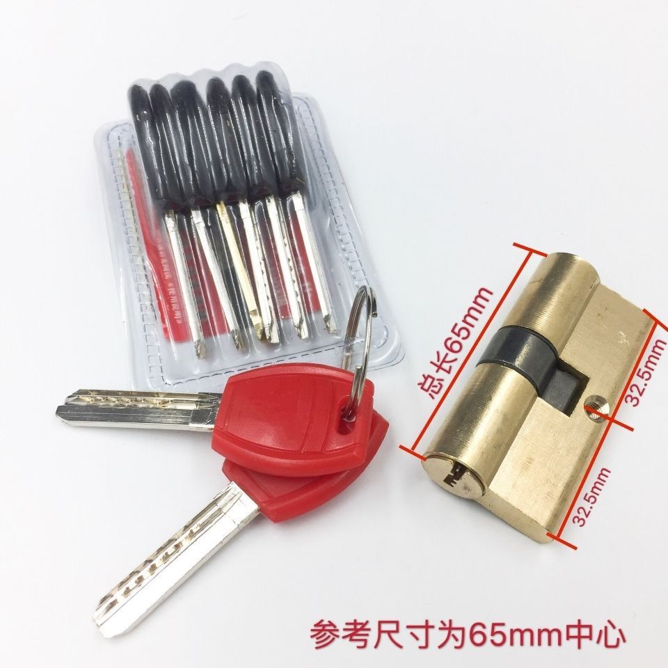 Promotion: All-copper anti-theft door lock core, universal lock core, AB lock core, large door lock core, copper lock core, anti-theft door lock large lock core pic 4