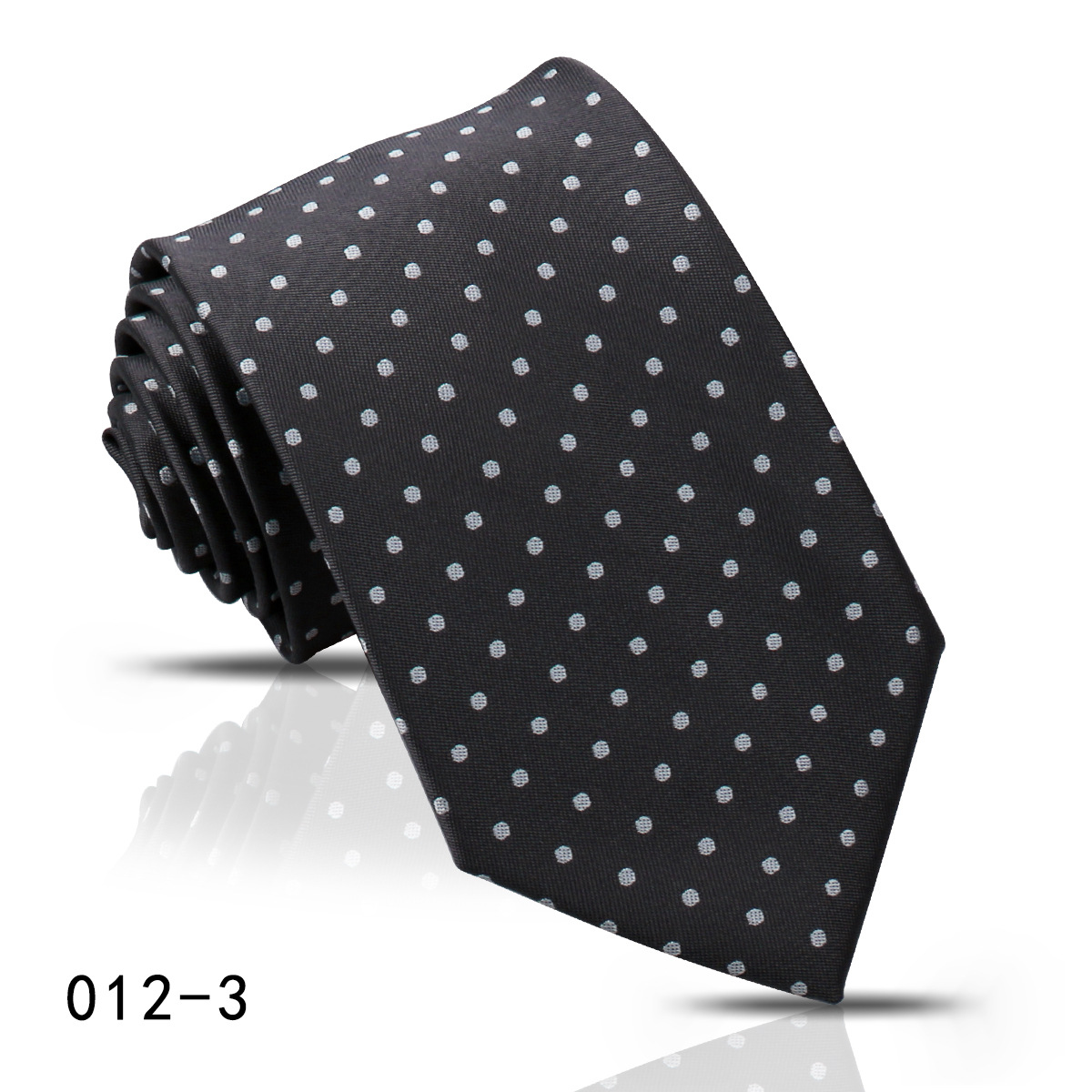 男士商务职业条纹领带8CM高级感蓝色藏青手打衬衣搭配嵊州现货详情38