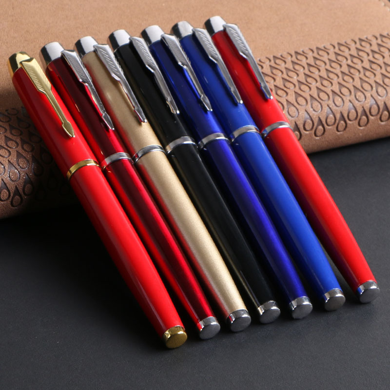 Wholesale of multi-color business metal neutral signature pens, advertising gifts, enterprise logo designs, and pearl pens in stock from Huaqi pic 5