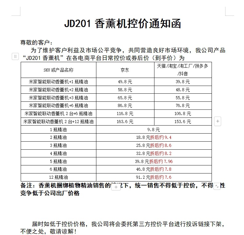 It has been connected to the Mi Home automatic fragrance diffuser, hotel home fragrance diffuser, deodorizing fragrance machine and air diffuser pic 1