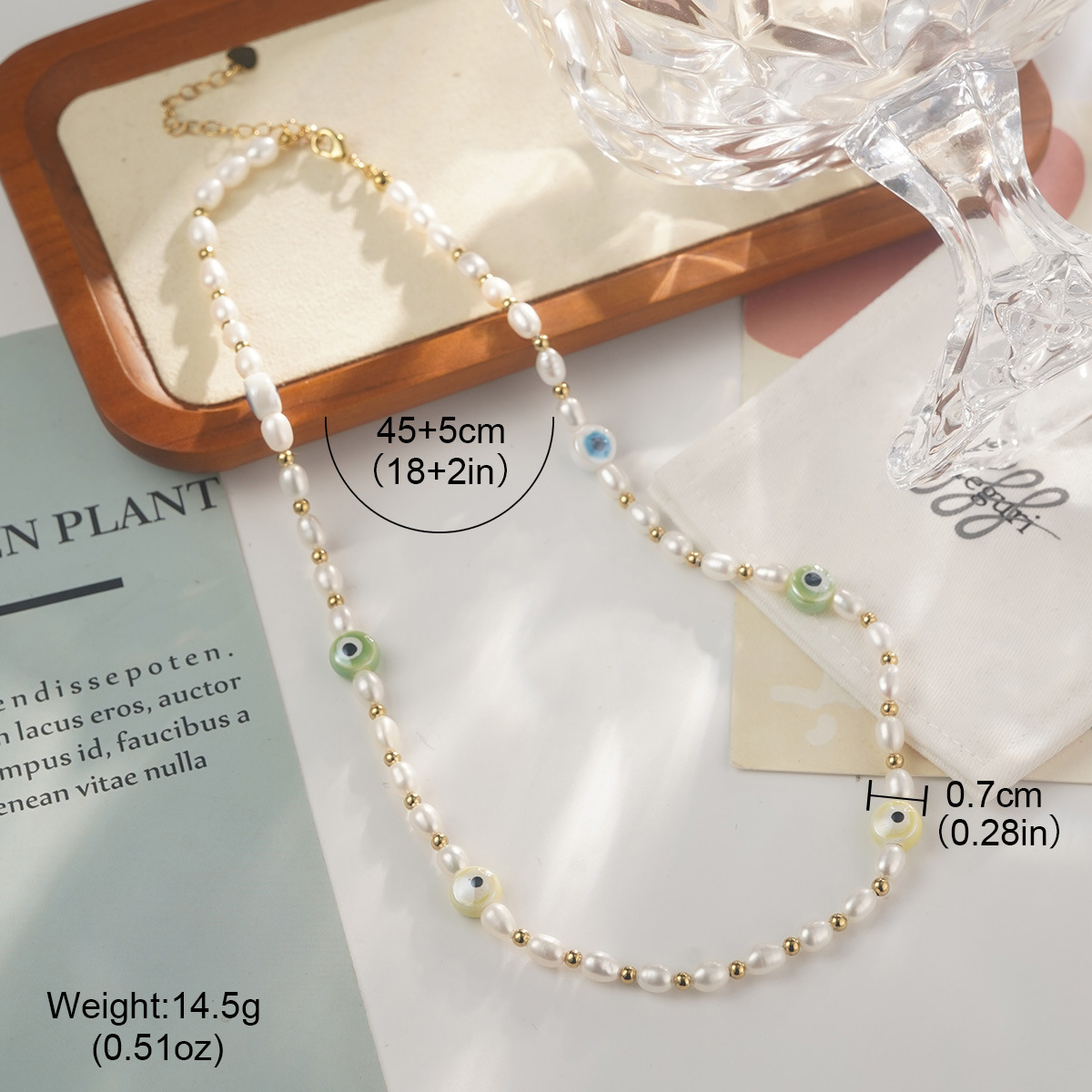 Candy-colored heart-shaped beaded necklace, summer dopamine smiling face heart-shaped collarbone chain, colorful color-blocking niche sweater chain pic 39