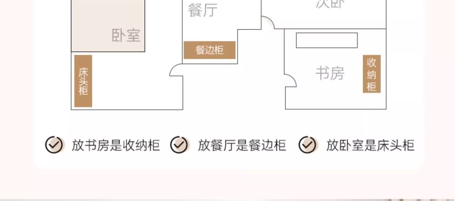 奶油风斗柜五斗柜家用抽屉柜子客厅靠墙落地储物柜网红卧室收纳柜详情9