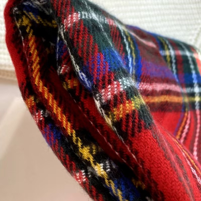 韩国东大门格子围巾女冬季新款仿羊绒格纹流苏大披肩详情12