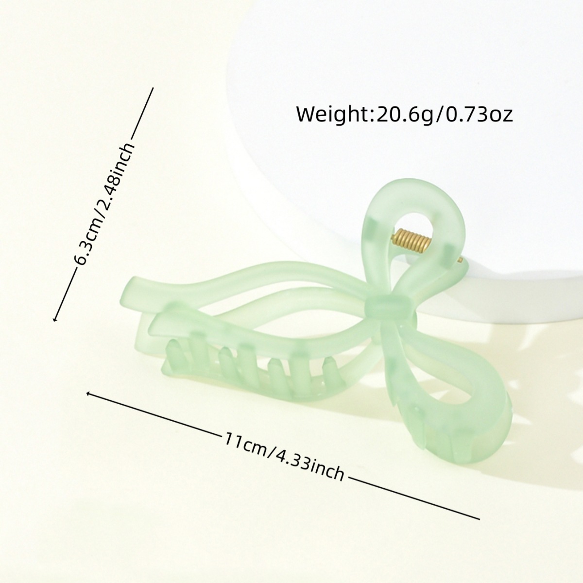 Ins-style macaron-colored hair clips with a matte texture, versatile shark clips, back head hair accessories, and bath hair clips pic 5