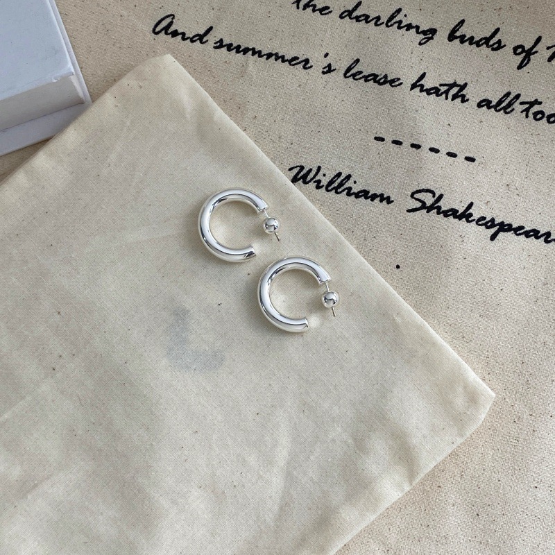 SophieBu*ai经典圆圈独特感耳圈高级感气质个性简约hoops耳环饰品详情16