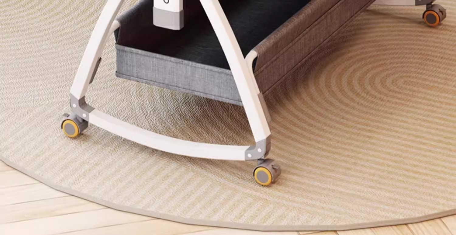 婴儿床可移动便携式宝宝摇篮床可折叠多功能bb床新生儿童拼接大床详情14