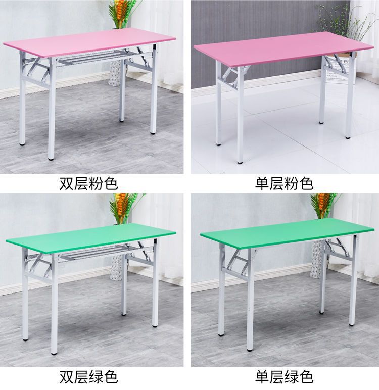 折叠桌子长方形培训桌课桌吃饭桌子书桌学习桌子会议桌办公桌折叠详情28